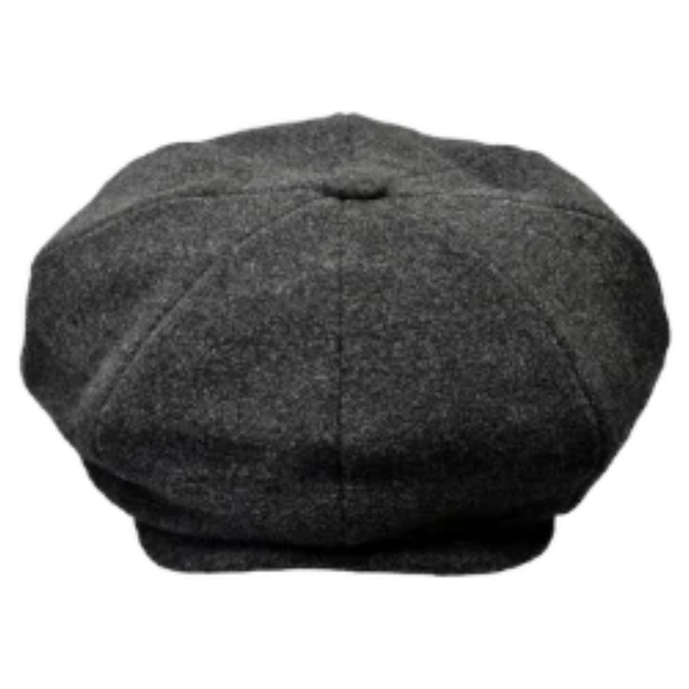 Men's Gray Apple Hat 100% Wool