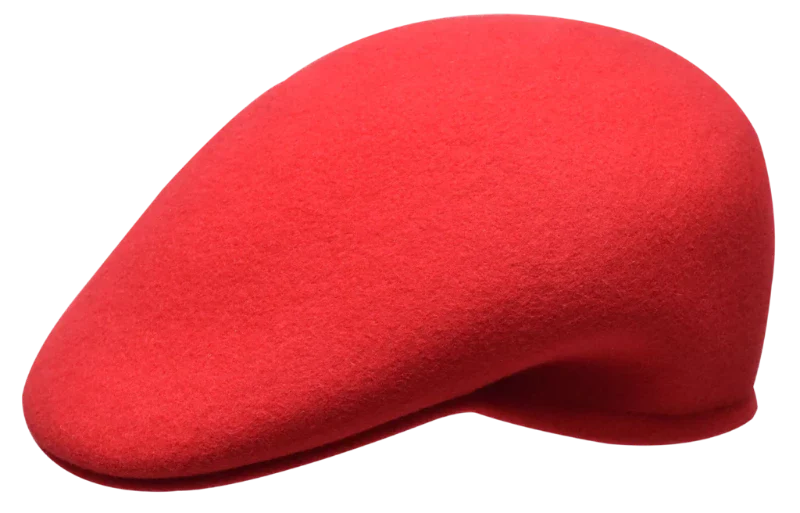 Bruno Capelo Men's Red Wool Cap 100% Wool - Design Menswear